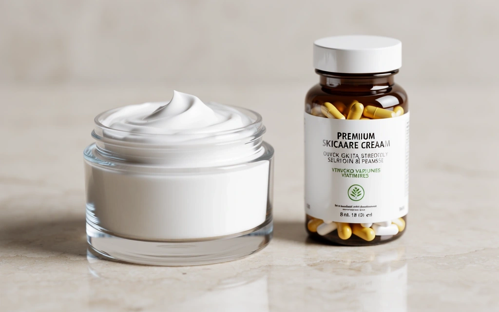 Our premium skincare and supplement range